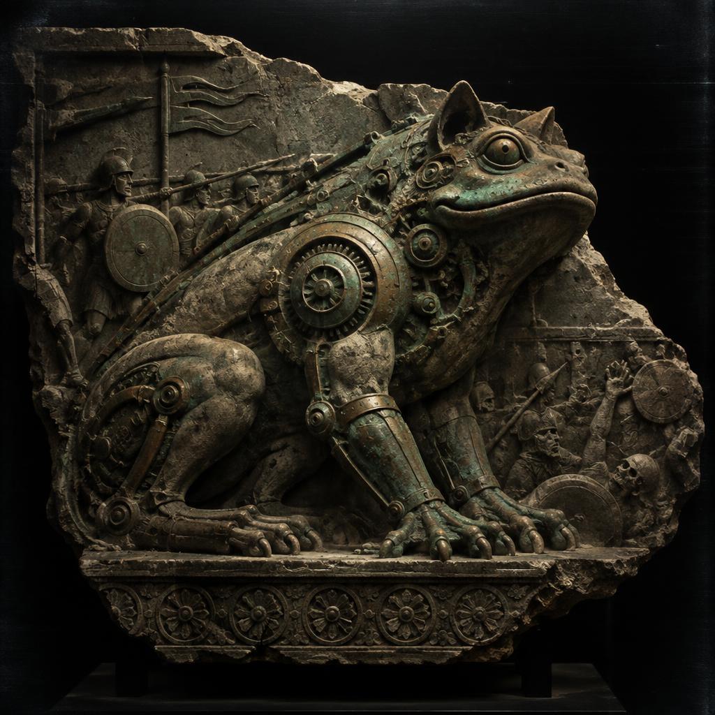 Artificial KEKCAT — struck at the Forge of Kekistan