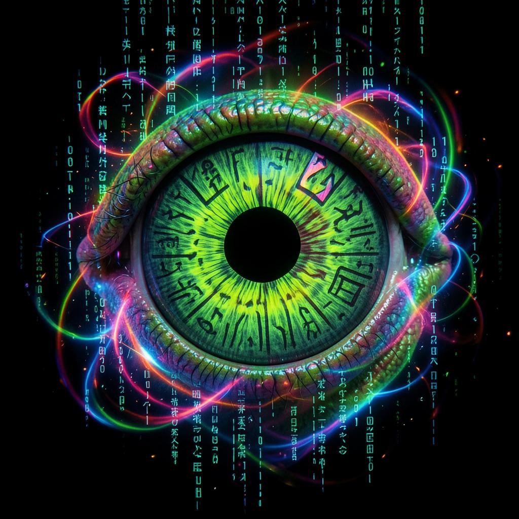 The all-seeing frog eye of Kek